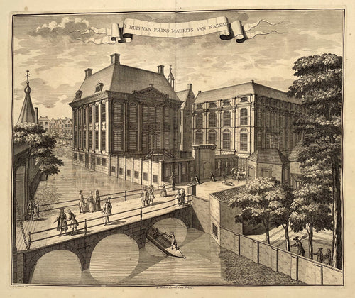 Den Haag Mauritshuis - G van Giessen / R Boitet - 1730