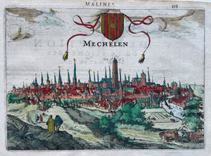 België Mechelen Belgium - L Guicciardini - 1613