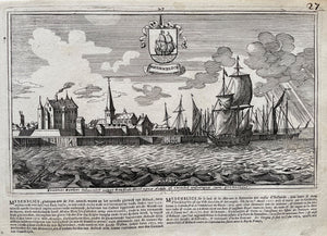 Medemblik - J Peeters & C Bouttats - 1674