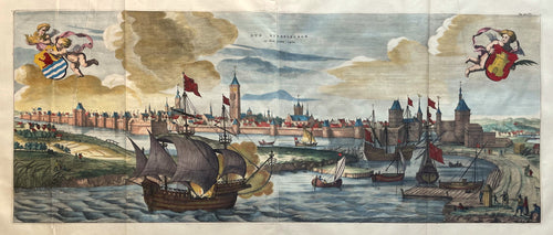 Middelburg Aanzicht 'Oud Middelburgh' - M Smallegange - 1696