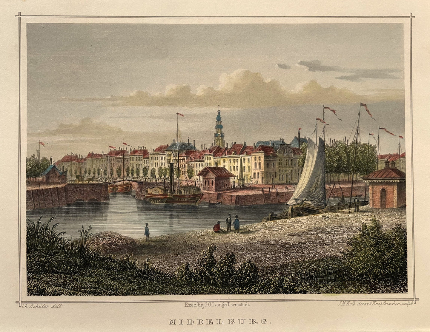 Middelburg - C Schüler  JM Kolb - circa 1860