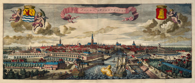 Middelburg Aanzicht 'De Stadt Middelburg' - M Smallegange - 1696