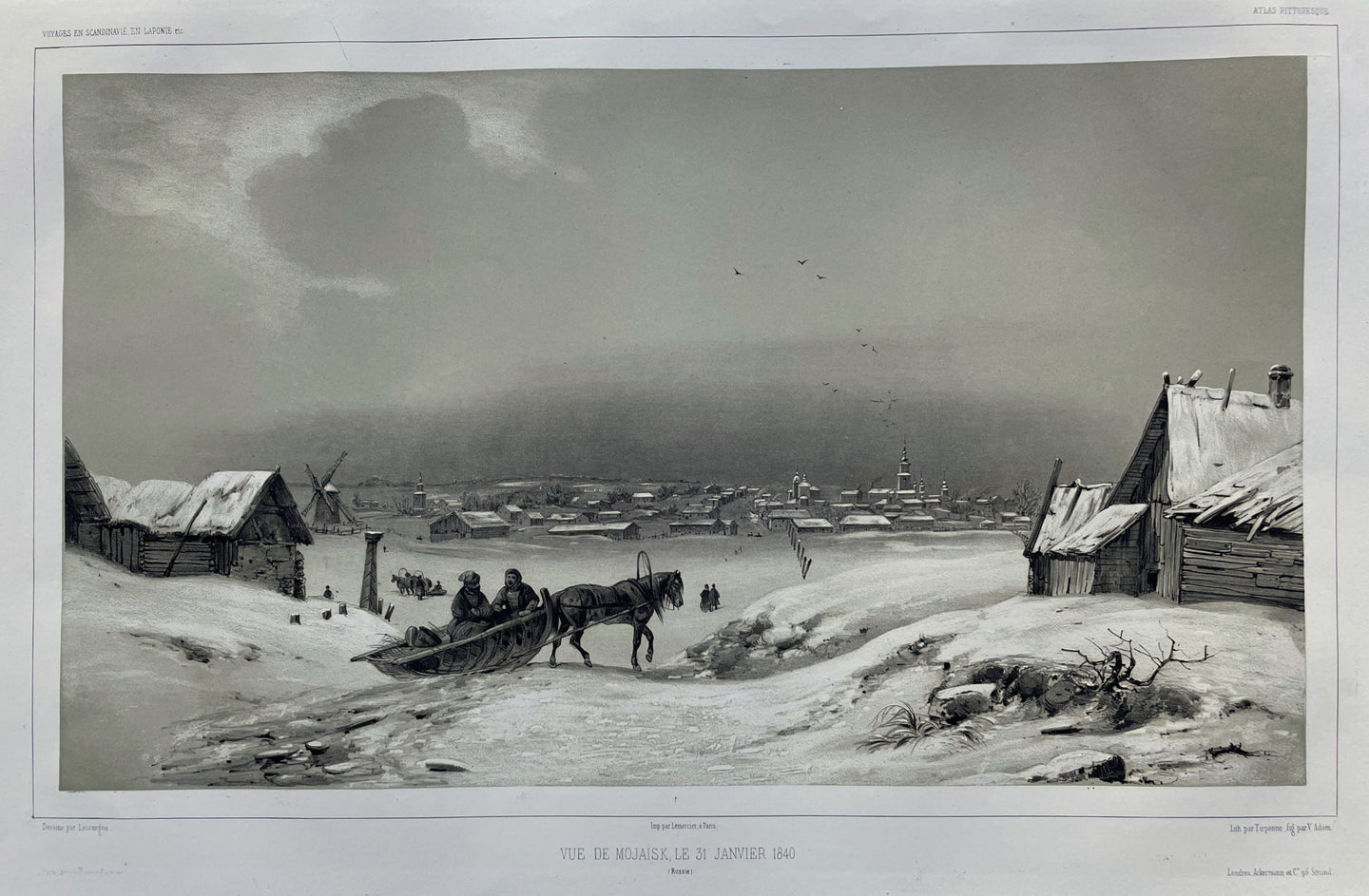 Rusland Mozhaysk Russia - B Lauvergne / B Lemercier - 1840
