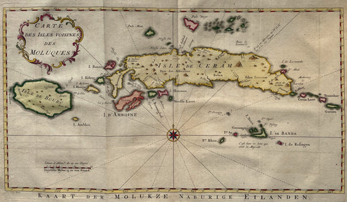 Indonesië Molukken - J van der Schley / P de Hondt - 1763