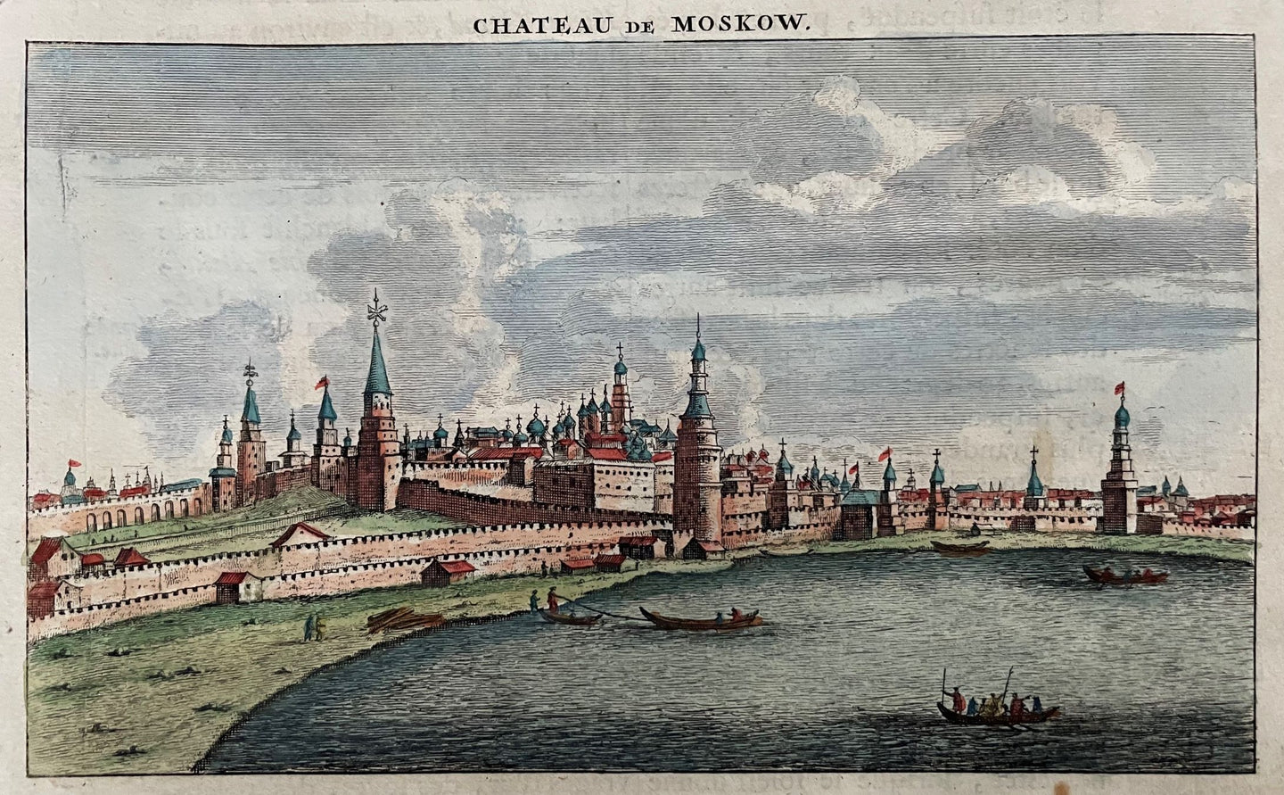 Rusland Moskou Russia Moscow - C de Bruin - 1718