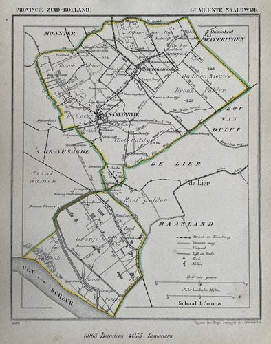 NAALDWIJK - Kuijper / Suringar - 1867