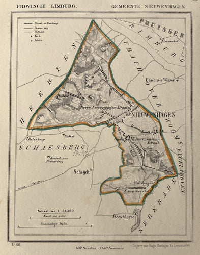 Nieuwenhagen - Kuijper / Suringar - 1867