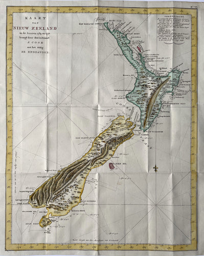 Nieuw-Zeeland New Zealand - J Cook - circa 1797