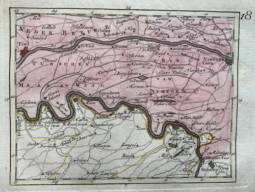 Gelderland Nijmegen Tiel - C en JC Sepp - 1773