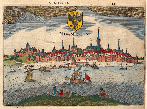 Nijmegen - J Jansz / L Guicciardini - 1613