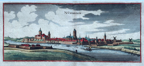 Nijmegen Panorama - C Merian - 1659