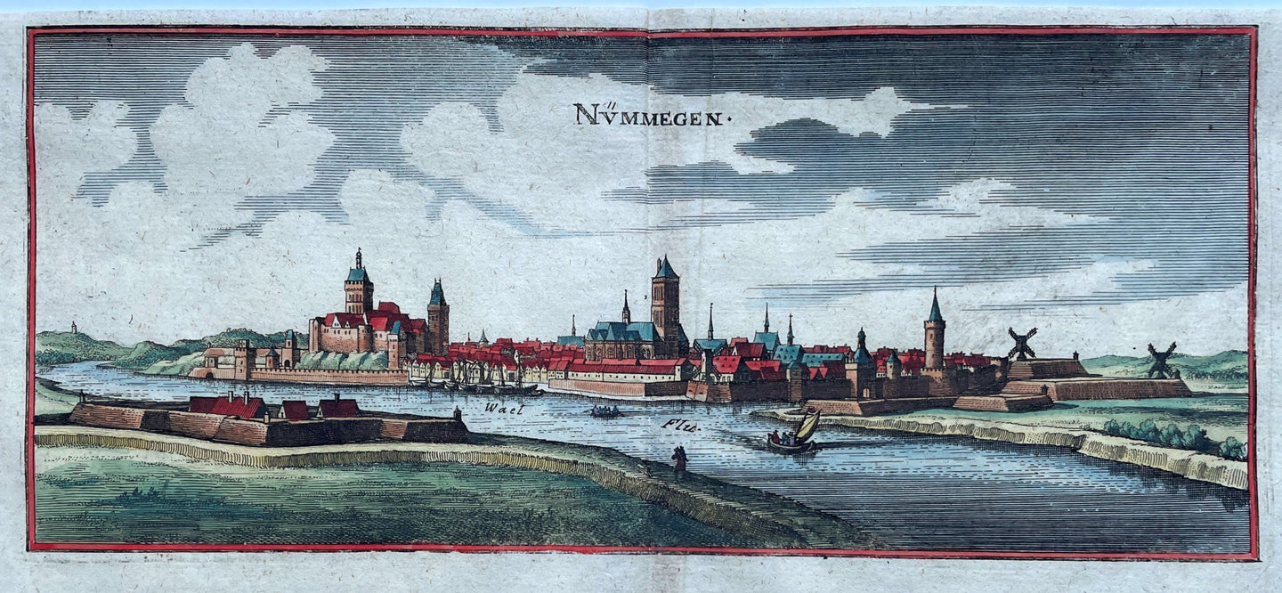 Nijmegen Panorama - C Merian - 1659