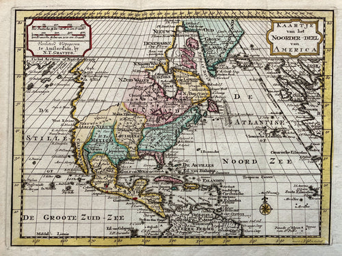 Noord-Amerika North America - NT Gravius - 1788