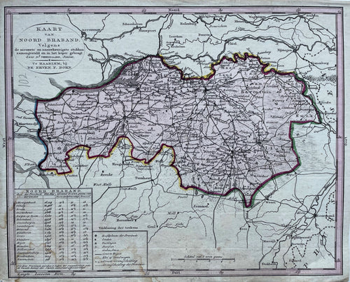 Noord-Brabant - Erven François Bohn - 1830