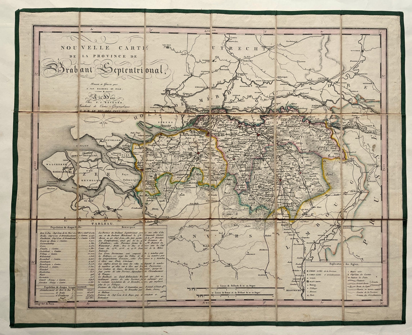 Noord-Brabant - C van Baarsel / FJ Weygand - 1830