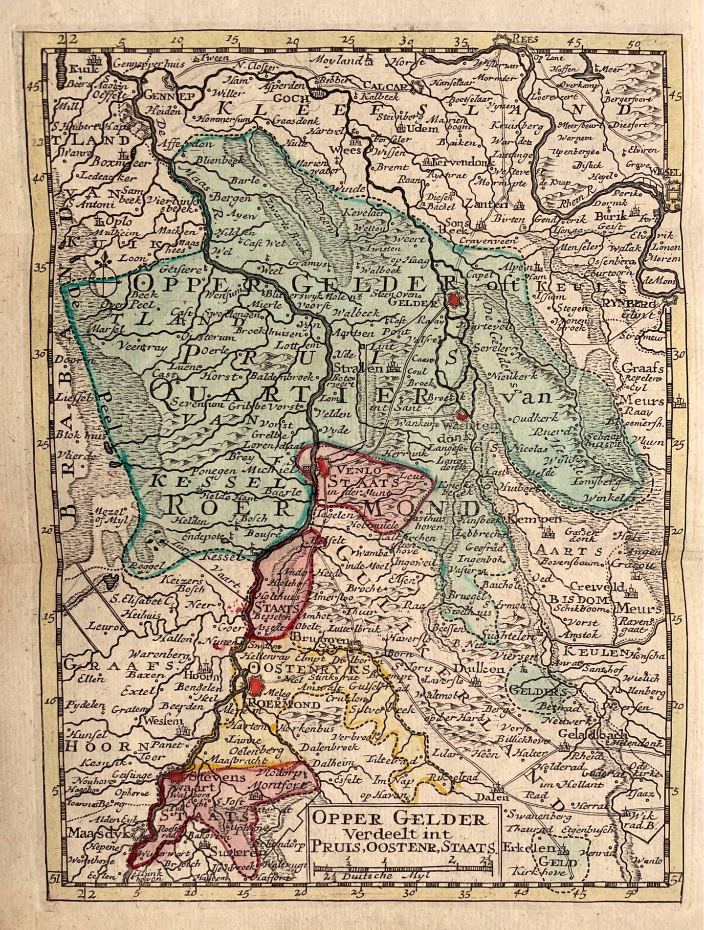 Limburg Noord-Limburg - JB Elwe & DM Langeveld - 1786