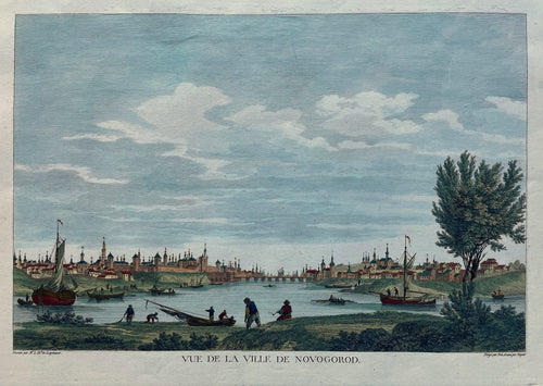 Rusland Veliki Novgorod Russia - Louis-Nicolas de Lespinasse / Claude Niquet - 1783