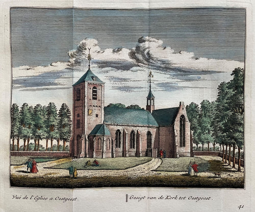 Oegstgeest - A Rademaker / L Schenk - 1732