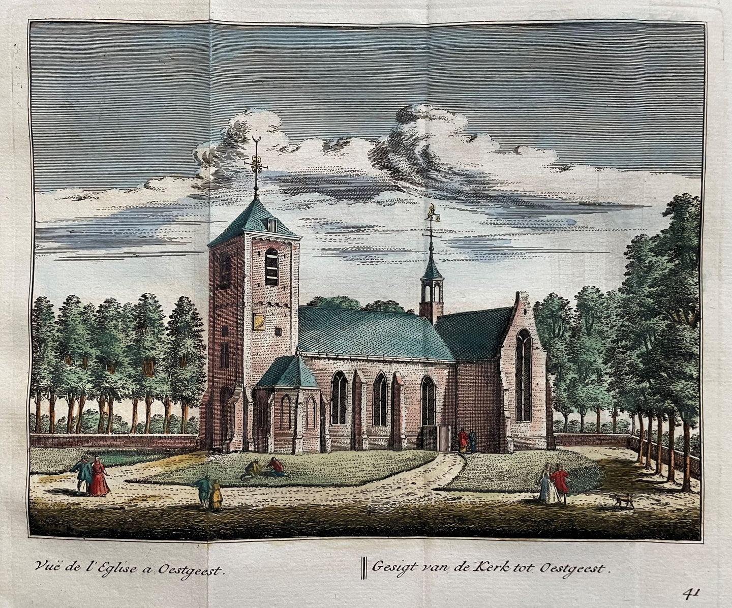 Oegstgeest - A Rademaker / L Schenk - 1732