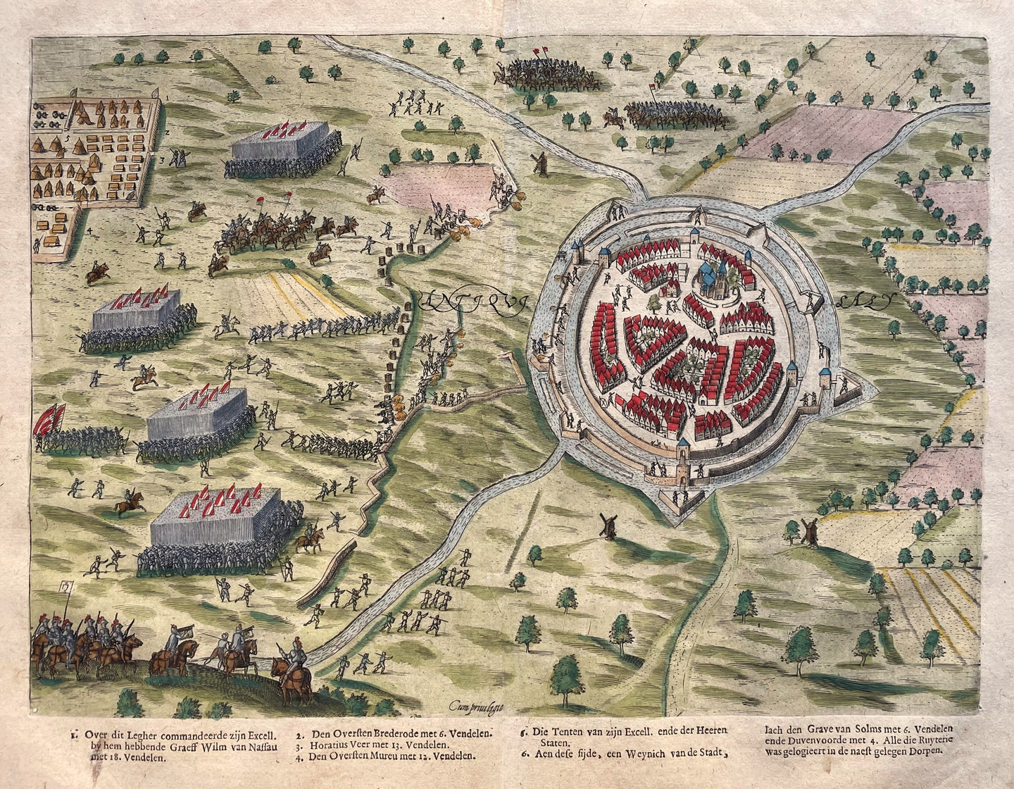 Oldenzaal - JJ Orlers & H van Haestens - 1610