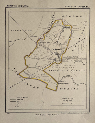 Oostburg - Kuijper/Suringar - 1867