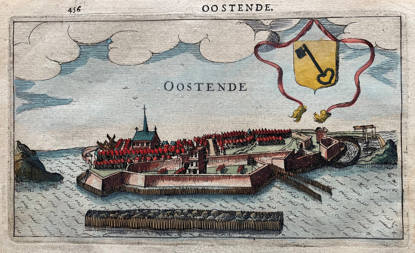 België Oostende Belgium - L Guicciardini - 1613