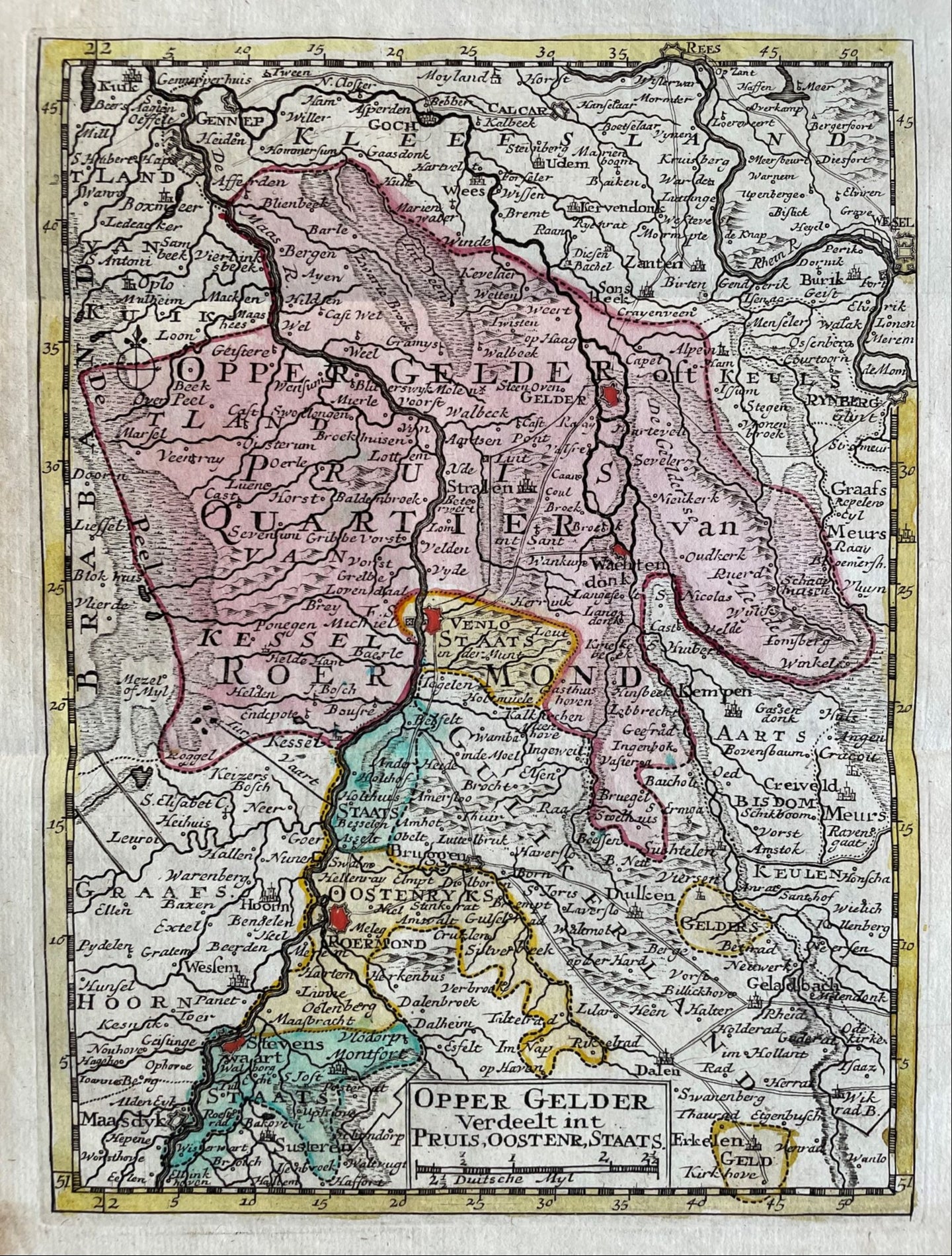 Limburg Noord-Limburg - JB Elwe & DM Langeveld - 1786