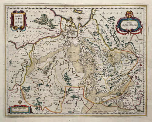 Overijssel - J Janssonius - 1638