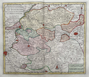Limburg Landen van Overmaze - I Tirion / J Keizer - 1753