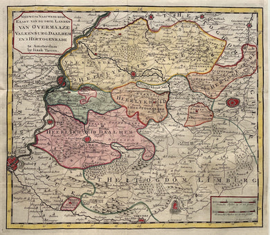 Limburg Landen van Overmaze - I Tirion / J Keizer - 1740