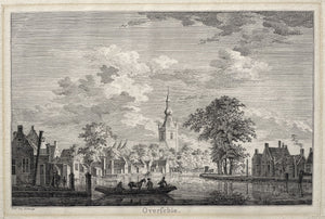 Overschie - P Fouquet jr / PF Basan, ca 1770 / P van Liender - 1758