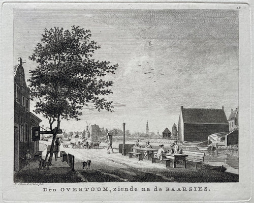 Amsterdam Overtoom - H Schouten - circa 1770