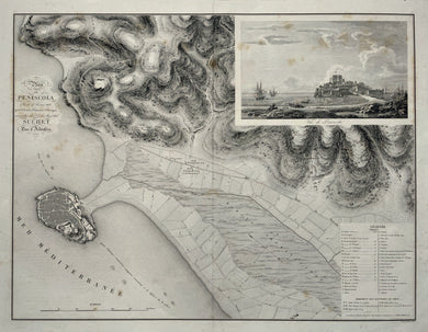 Spanje Peñíscola Spain - Marechal Suchet / Adolphe Bossange - 1828