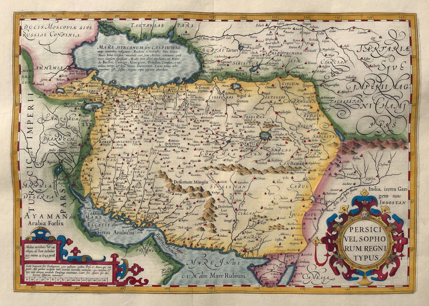 Perzië Iran - G Mercator / J Hondius - 1628