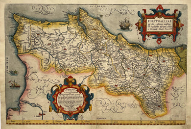 Portugal - A Ortelius - 1573