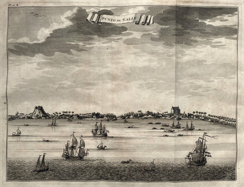 Sri Lanka Ceylon Galle - F Valentijn - 1724