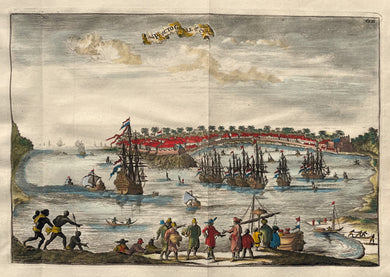 Sri Lanka Ceylon Galle - W Schouten / A van Damme - 1708