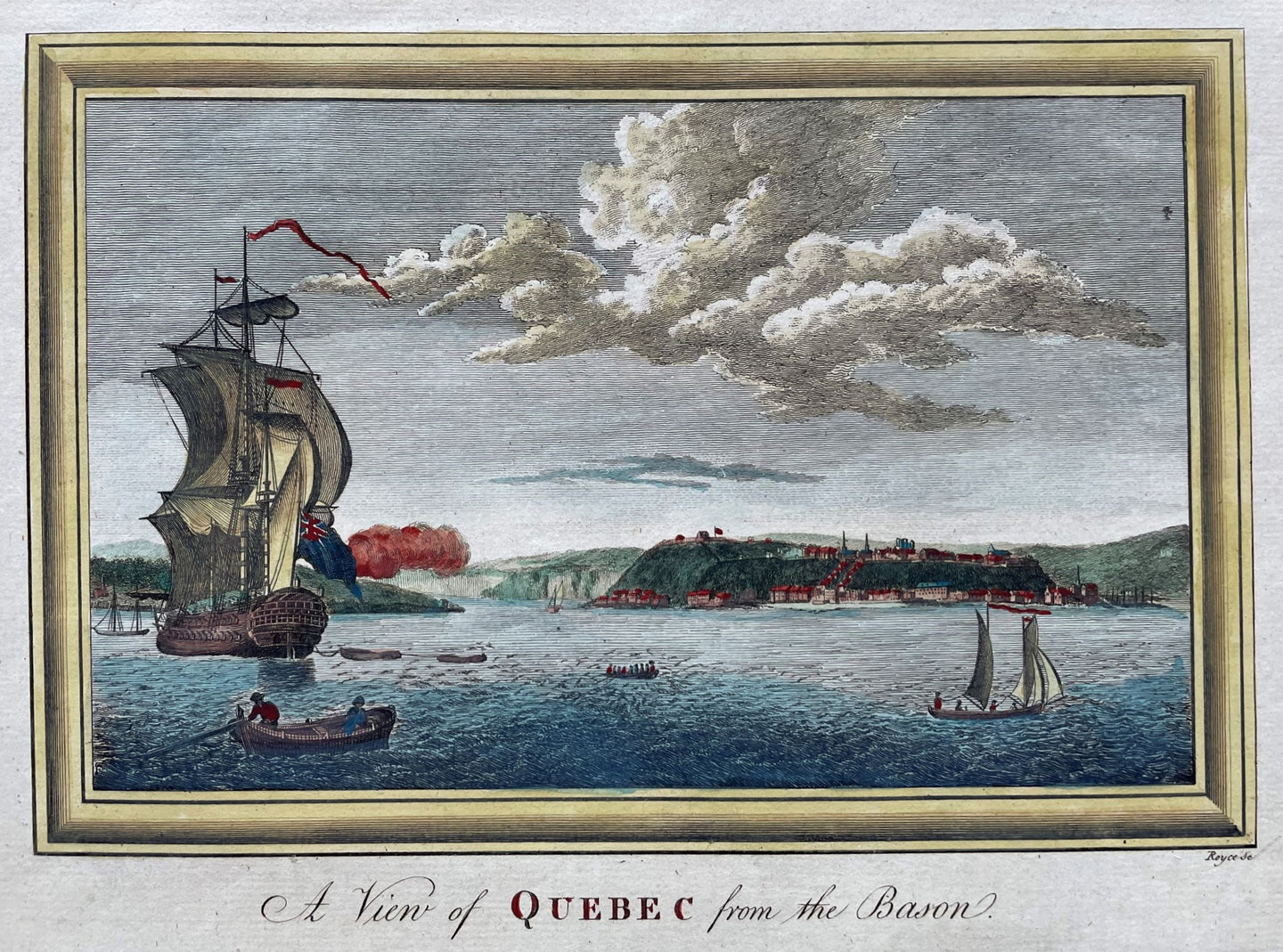 Canada Quebec City - Royce / Fielding & Walker - 1778