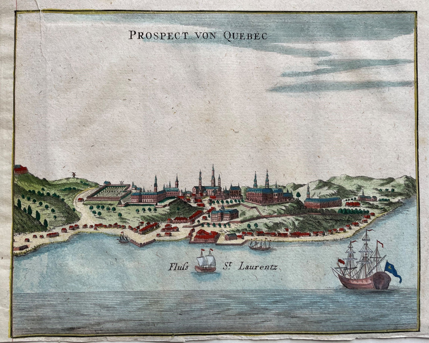 Canada Quebec City - CH Korn / GN Raspe - 1776