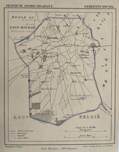 Reusel - J Kuijper / H Suringar - ca. 1867