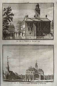 Rijswijk Huis te Werve - H Spilman - ca. 1750