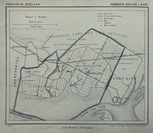 Rilland - Kuijper / Suringar - 1866