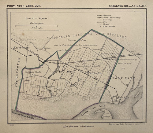 Rilland - Kuijper / Suringar - 1866