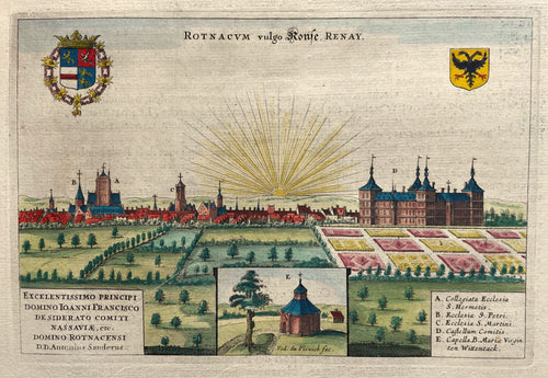 België Ronse Belgium - J Blaeu - 1649