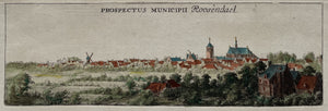 Roosendaal - Abraham Dirkszoon Santvoort - circa 1695