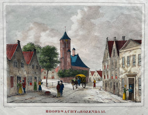 Roosendaal Bloemenmarkt - MA van Straten & JP Houtman - 1831