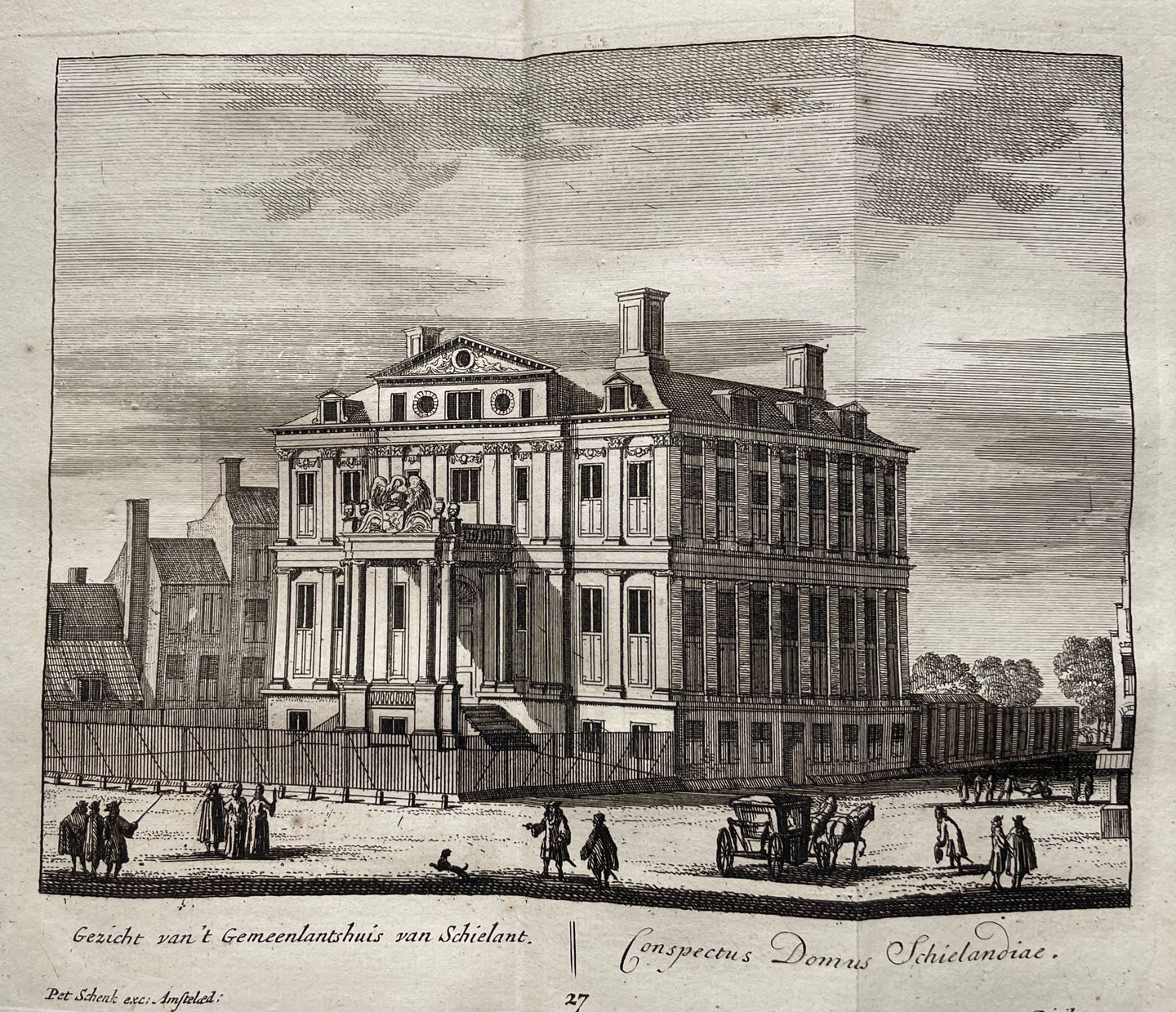 Rotterdam Schielandshuis - P Schenk - ca. 1710