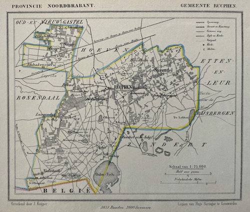 RUCPHEN - J Kuijper / H Suringar - ca. 1867