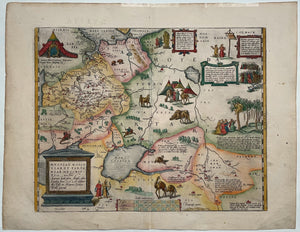 Rusland Russia - A Ortelius - 1584