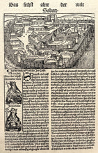 Afbeelding in Gallery-weergave laden, Servië Šabac Serbia - Hartmann Schedel / Johann Schönsperger - 1496